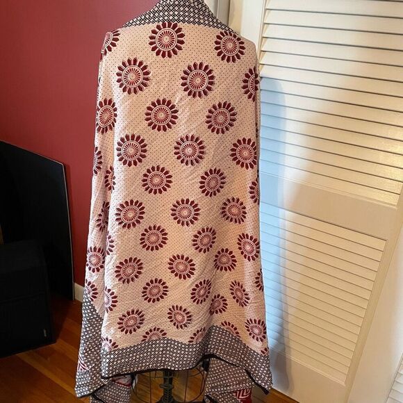 COMMUNITIE | big blanket luxury multicolor patterns scarf wrap - Picture 6 of 9